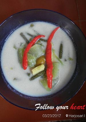 Foto resep Sayur lodeh medan