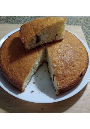 Una foto de Bizcochuelo casero de vainilla