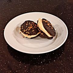 Pumpkin Spice Filled Whoppie Pies A picture of Pumpkin Spice Filled Whoppie Pies.