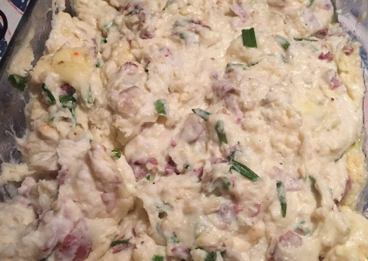 Mashed Potatoes Made From Scratchπ