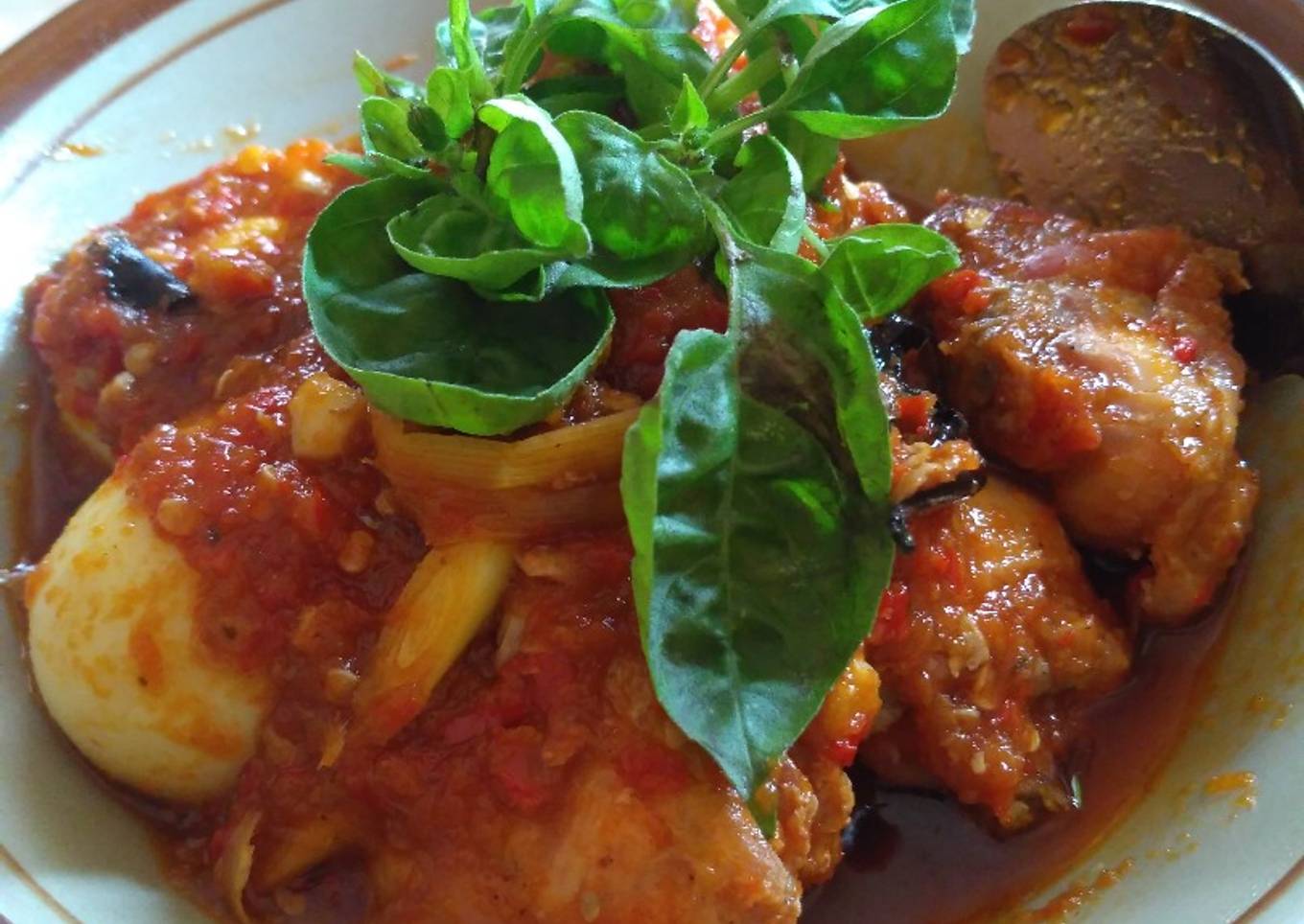Balado telur ayam
