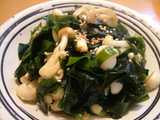 seaweed mushroom stir fry
