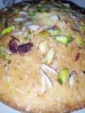 Almond pistachio cake