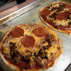 A picture of Quick and Easy Pizza.