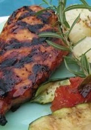 A picture of Ty's Barbequed Chicken.