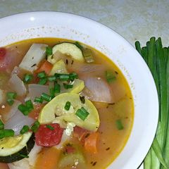 A picture of Vegetable Soup.