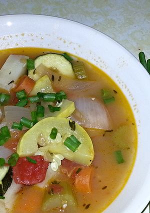 A picture of Vegetable Soup.