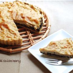 A picture of Macrobiotic Quiche with Plenty of Fibre.