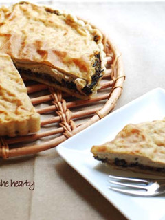 A picture of Macrobiotic Quiche with Plenty of Fibre.