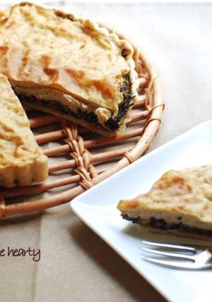 A picture of Macrobiotic Quiche with Plenty of Fibre.
