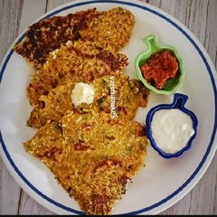 A picture of Quinoa Flour Thalipeeth.