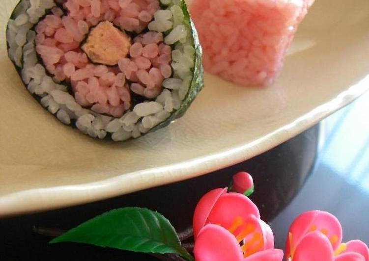 Easiest Way to Prepare Any-night-of-the-week Plum Blossom Sushi Rolls