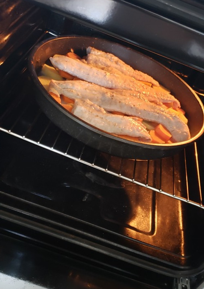 Una foto de Pescado al horno