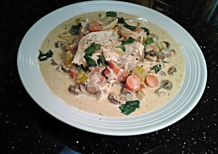 Recipe of Super Quick Homemade Chicken Fricasse