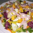 Ensalada 3 quesos con mostaza