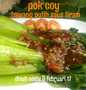 Easy Way Make Pokcoy bawang putih saus tiram the  Makes Drooling So Delicious