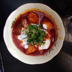A picture of Paneer bhuna masala.