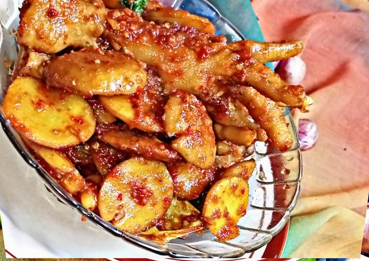 Rica2 ceker dan jengkol
