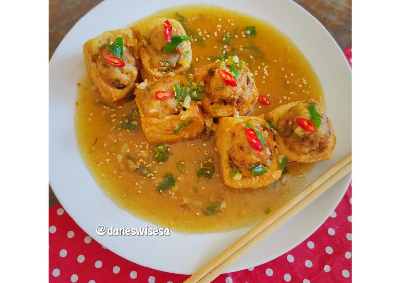 Hakka Stuffed Tofu