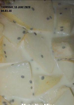 Foto resep Yakult Milk Pear Chia seed 🥛🍐