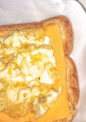 Hình của món Sandwich phô mai trứng mayonnaise.