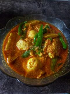 Foto resep Gulai Telur Kentang