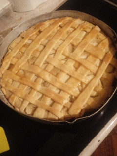 Una foto de Kuchen de manzana fácil