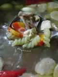 368. Chicken Soup with Fusilli Pasta / Sop Ayam Makaroni Spiral