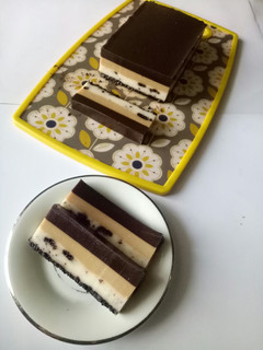 Foto resep Puding Lapis Oreo Kopi Coklat