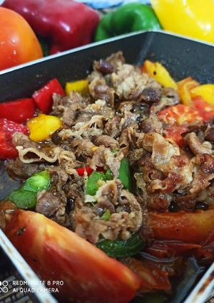 Foto resep Beef Teriyaki Black Pepper #dirumahaja