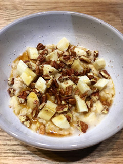 A picture of Pecan & Maple Syrup Porridge.