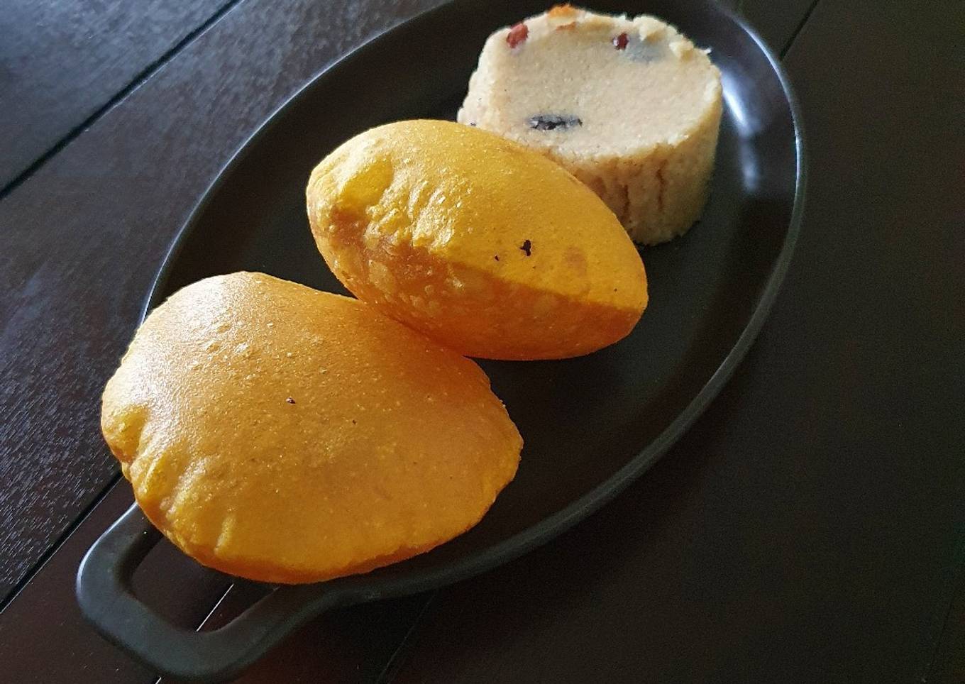 Mango-puri with Sheera