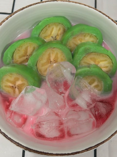 Foto resep Es Pisang Ijo