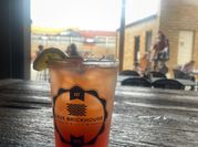 A picture of grenadine syrup