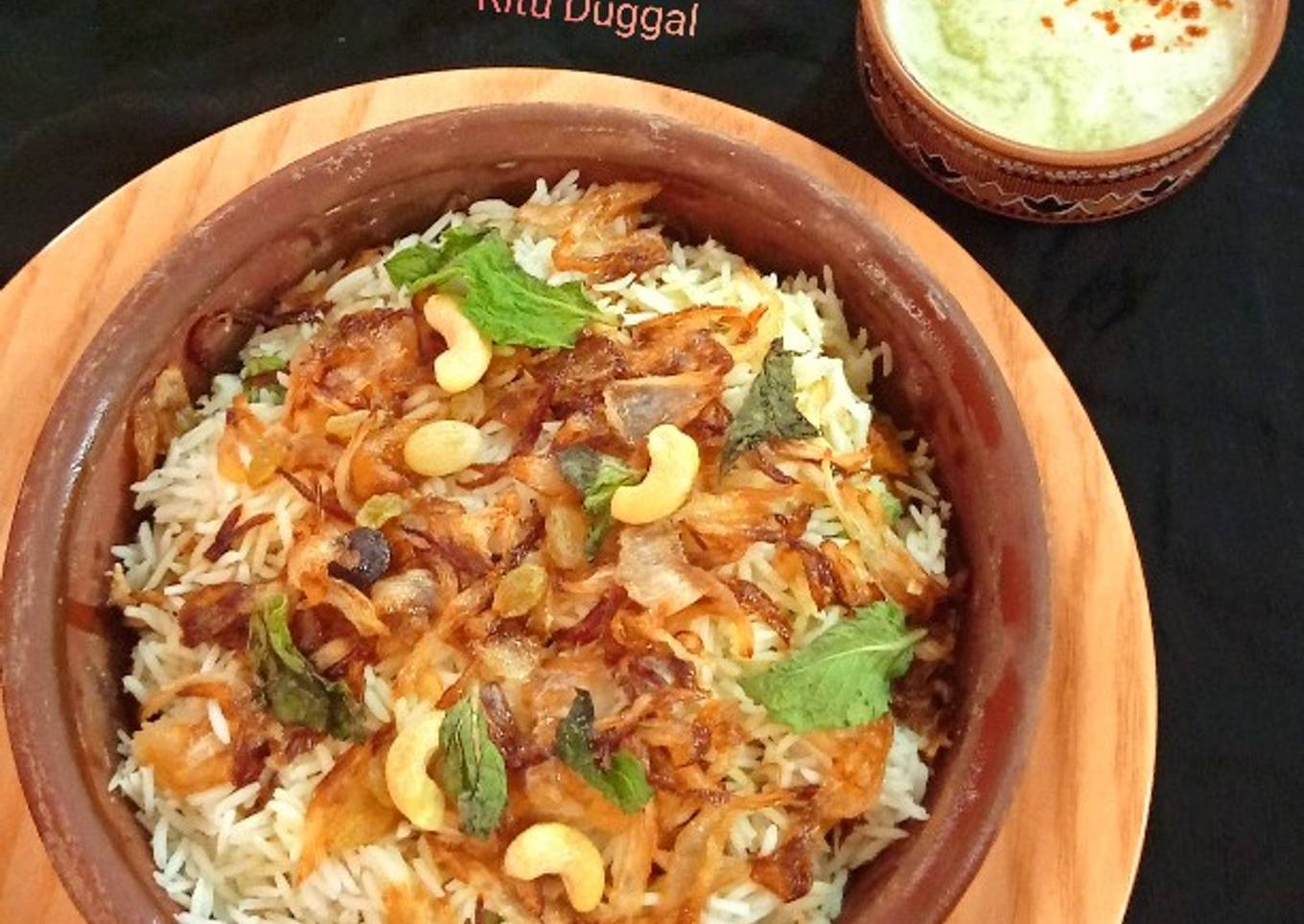 Chana Masala Biryani