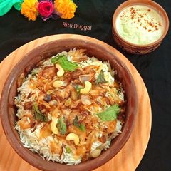 Chana Masala Biryani A picture of Chana Masala Biryani.