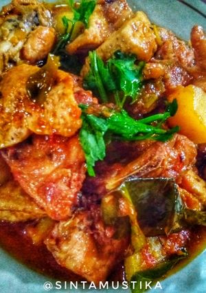 Foto resep Ayam kecap pedas manis ala minang