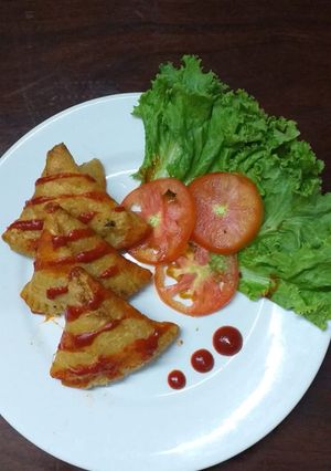 A picture of Samosa puff.