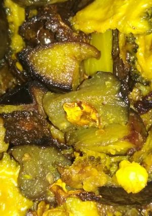 উচ্ছে বেগুন ভাজা রেসিপির প্রধান ছবি