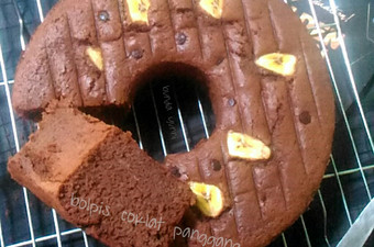 Anti Ribet, Memasak Bolu Pisang Coklat Yang Menggugah Selera