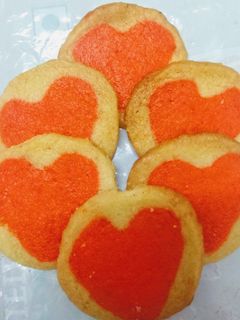 Vanilla Heart biscuits (vanilla heart biscuits recipe in tamil) செய்முறை முக்கிய புகைப்படம்