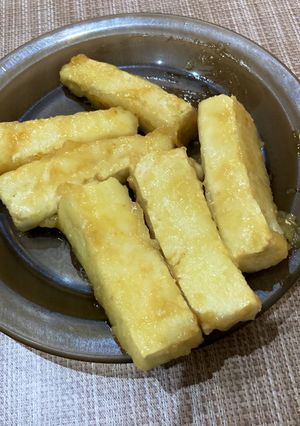 Una foto de Vegano: Tofu Al Limón 💚