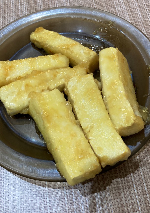 Una foto de Vegano: Tofu Al Limón 💚