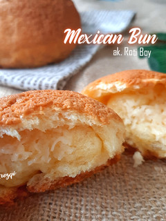 Foto resep Mexican Bun (Roti Boy)
