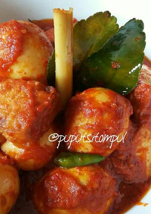 Foto resep Tahu Telur Bumbu Bali