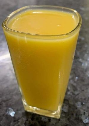 आम रस (aam ras recipe in Hindi) रेसिपी मुख्य फोटो