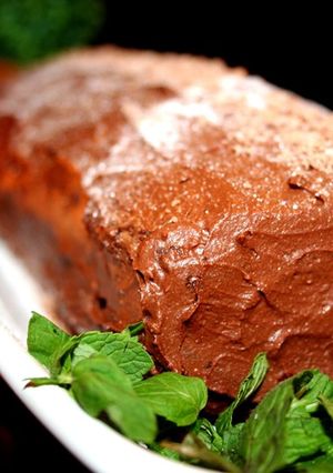A picture of Yule Log.