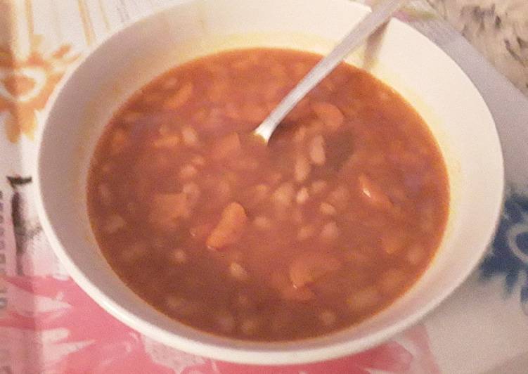 Recipe of Homemade Beans soup recipe