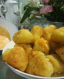 Khoai tây nghiền nhân phô mai chiên