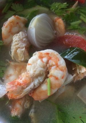 รูปของ ต้มยำกุ้งน้ำใส